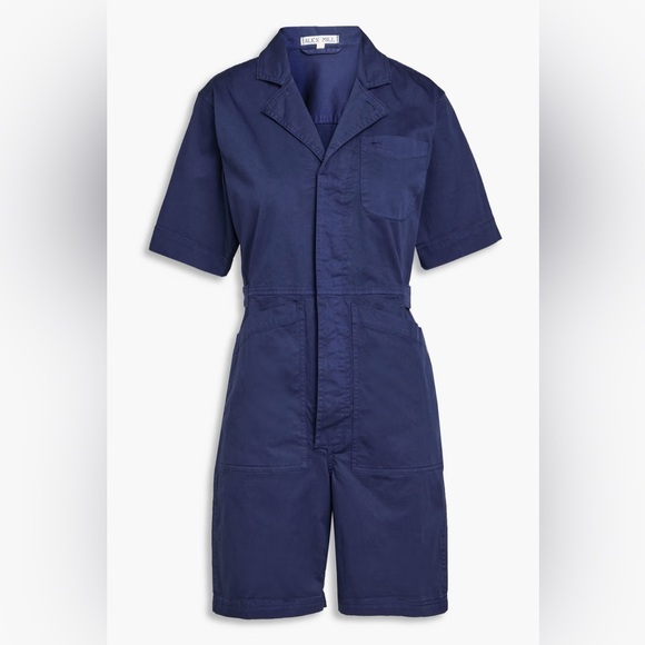 Alex mill cotton twill short standard jumpsuit - Picture 3 of 10